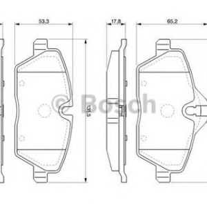 BMW-MİNİ FREN BALATASI ÖN E87-116İ-118D-120İ